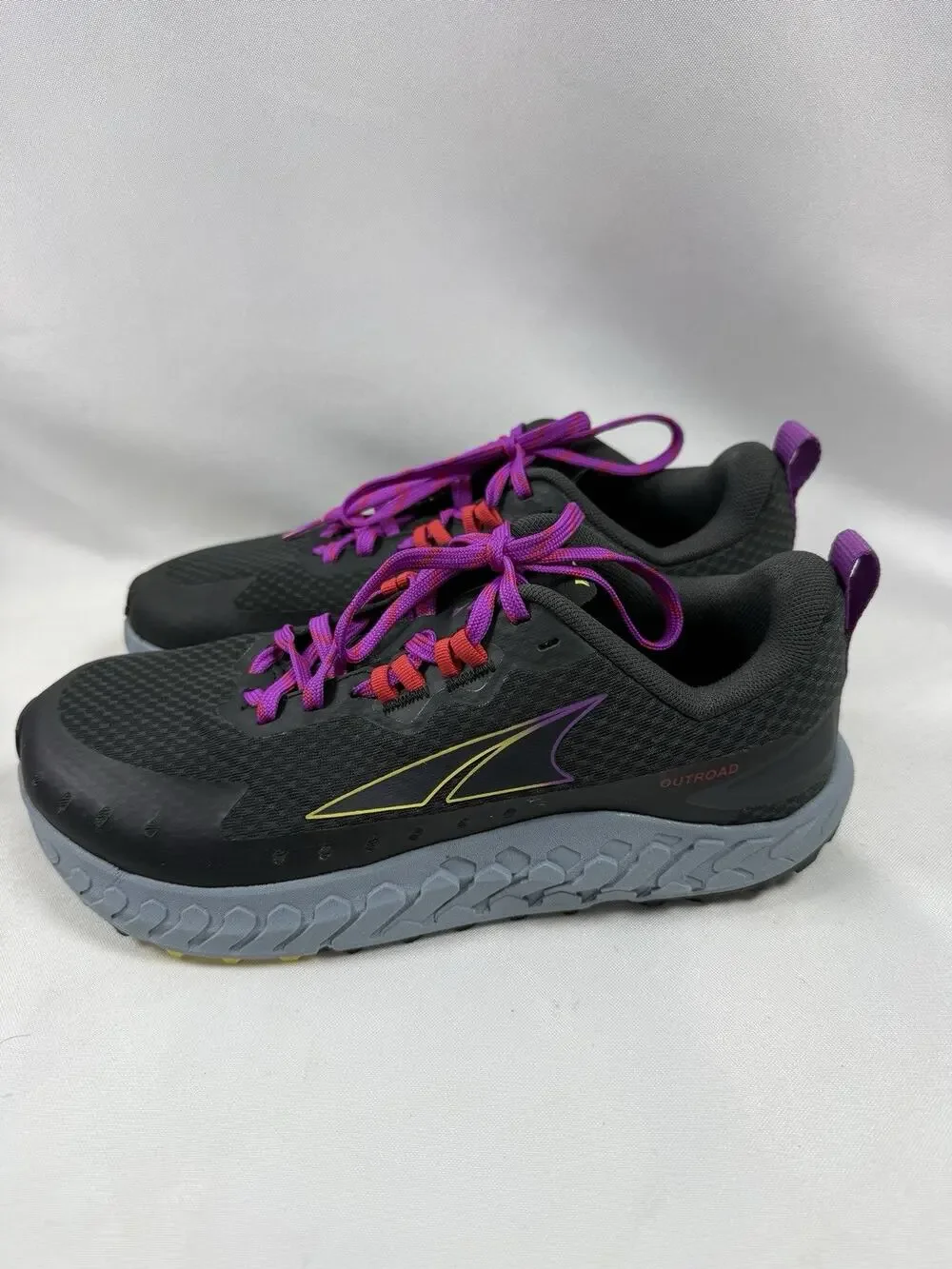 Altra Outroad Women’s Trail Running Shoes Black Purple US 9.5 EU 41